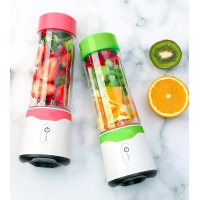 New Arrival 6 Stainless Steel Blades Electric Rechargeable Bpa Free Plastic Fruit Smoothie Usb Blender